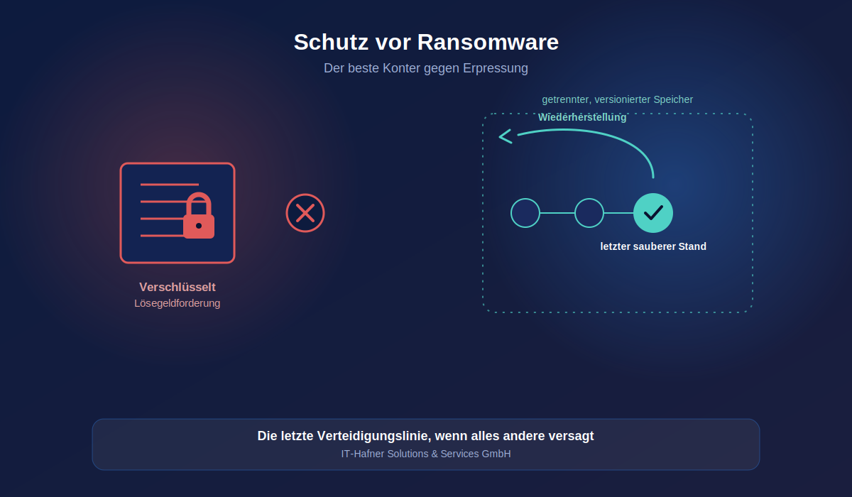Cloud Backup als Schutz vor Ransomware und Datenverlust in Unternehmen