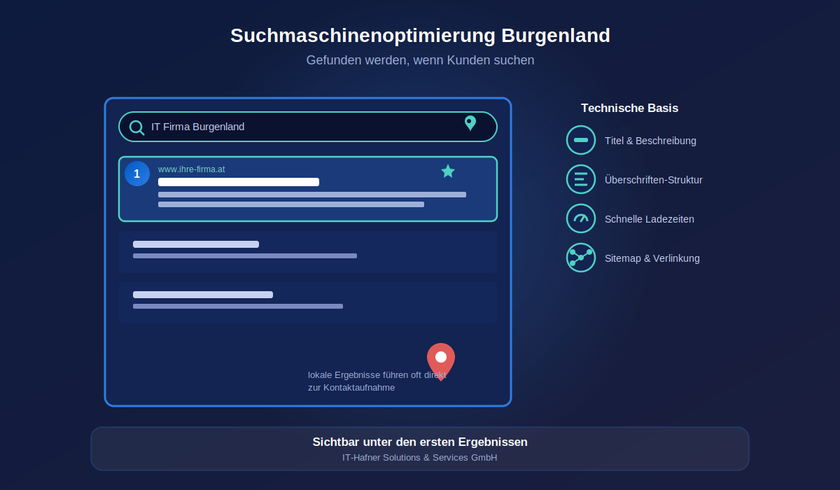 Suchmaschinenoptimierung im Burgenland: bessere Google-Sichtbarkeit für lokale Unternehmen